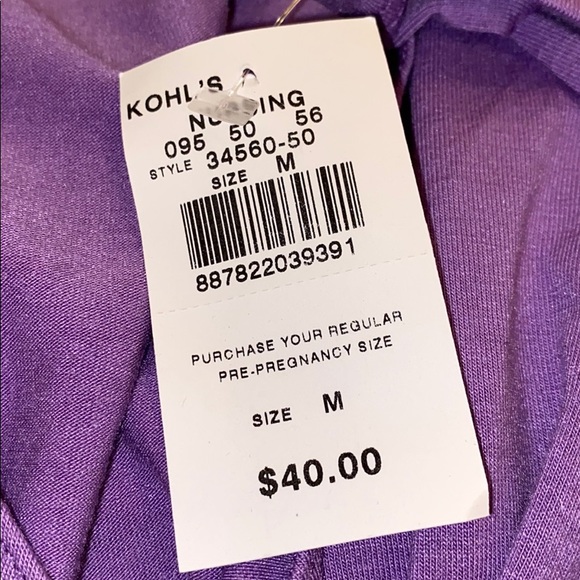 Oh Baby By Motherhood Nursing Top - Picture 6 of 7